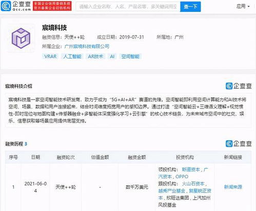 OPPO與廣汽資本共同投資空間智能技術研發商宸境科技，引領信息技術咨詢服務新浪潮